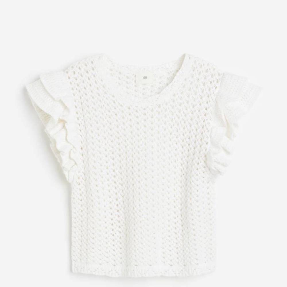 H&M Pointelle-Knit Top